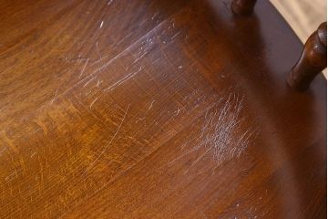 中古　飛騨産業キツツキマーク　穂高シリーズ　キャプテンチェア(2)
