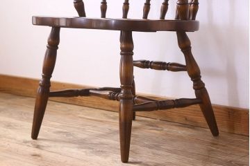 中古　飛騨産業キツツキマーク　穂高シリーズ　キャプテンチェア(3)