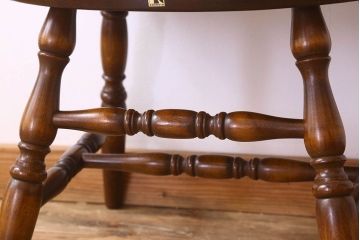 中古　飛騨産業キツツキマーク　穂高シリーズ　キャプテンチェア(3)