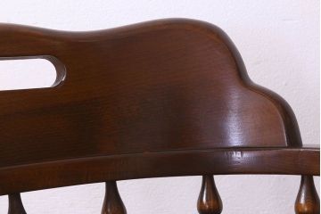 中古　飛騨産業キツツキマーク　穂高シリーズ　キャプテンチェア