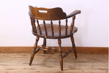 中古　飛騨産業キツツキマーク　穂高シリーズ　キャプテンチェア