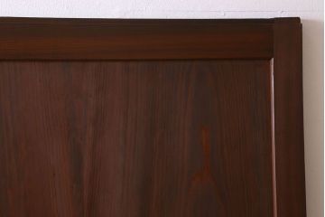 美品　和製アンティークの板戸2枚セット(1)