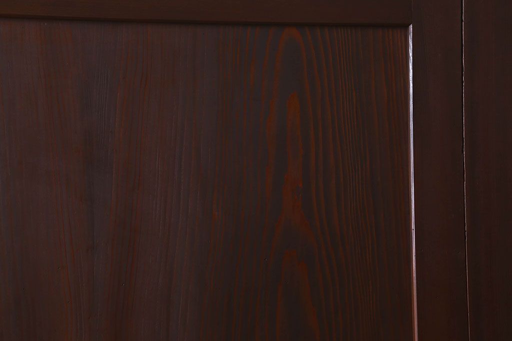 美品　和製アンティークの板戸2枚セット(1)