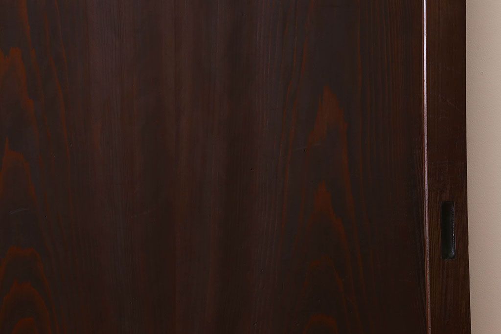 美品　和製アンティークの板戸2枚セット(1)