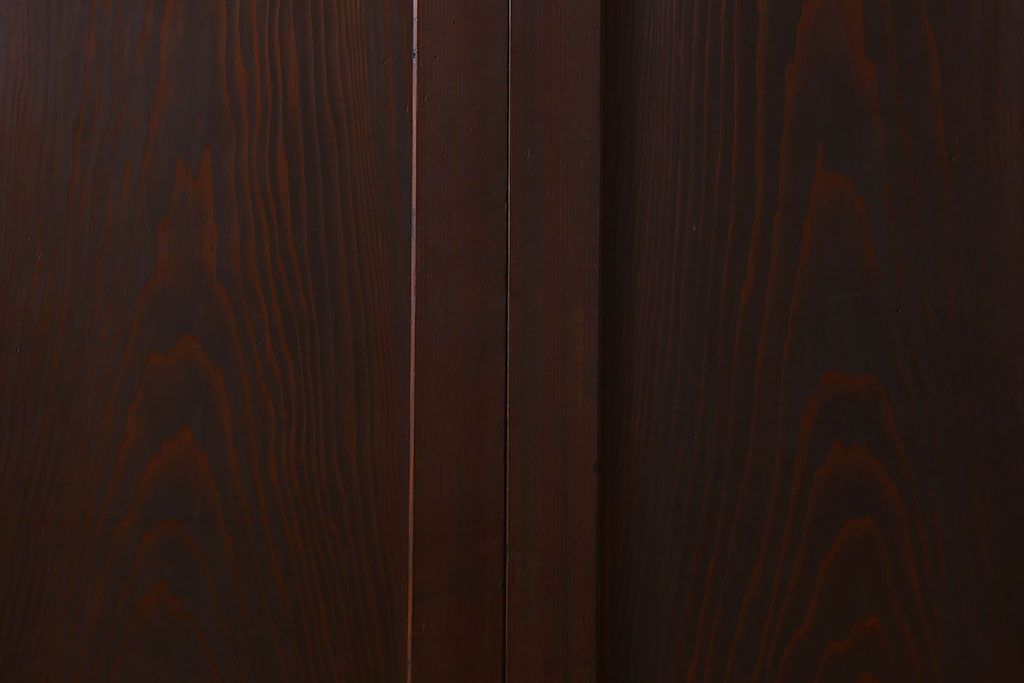 美品　和製アンティークの板戸2枚セット(1)