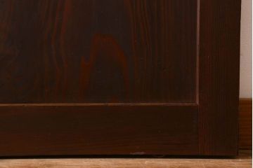 美品　和製アンティークの板戸2枚セット(1)