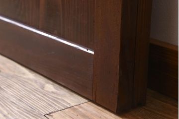 美品　和製アンティークの板戸2枚セット(1)