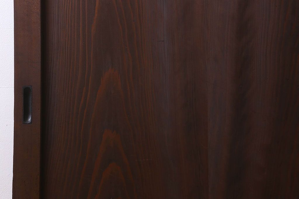 美品　和製アンティークの板戸2枚セット(1)