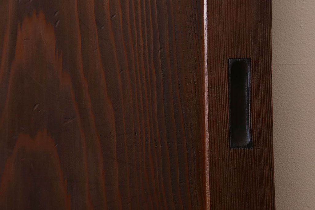 美品　和製アンティークの板戸2枚セット(1)