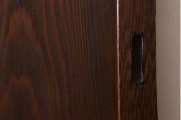 美品　和製アンティークの板戸2枚セット(1)