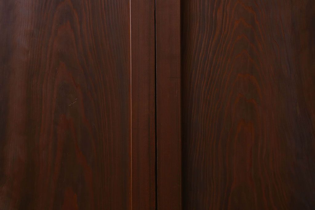 美品　和製アンティークの板戸2枚セット(1)