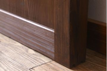 美品　和製アンティークの板戸2枚セット(2)