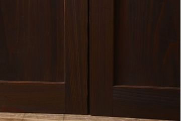 美品　和製アンティークの板戸2枚セット(2)