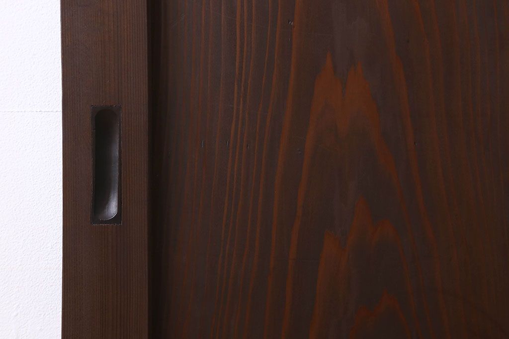 美品　和製アンティークの板戸2枚セット(2)