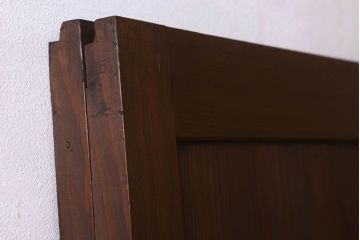 美品　和製アンティークの板戸2枚セット(2)