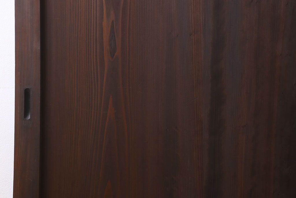 美品　和製アンティークの板戸2枚セット(2)