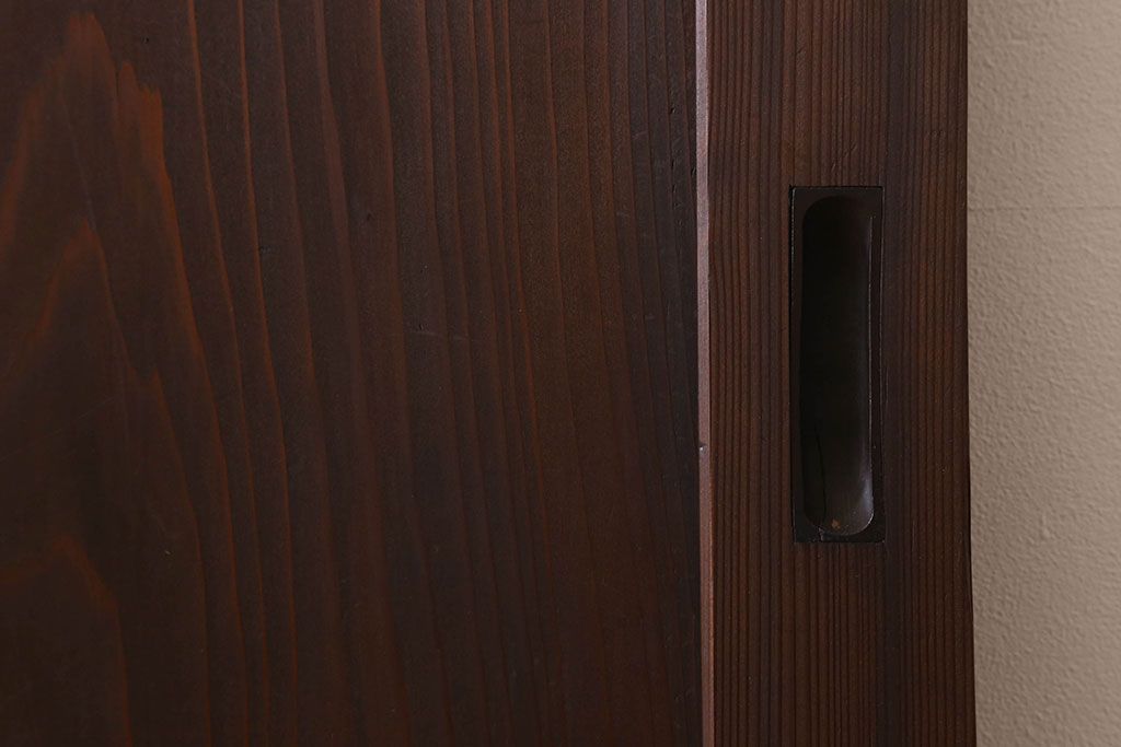 美品　和製アンティークの板戸2枚セット(2)