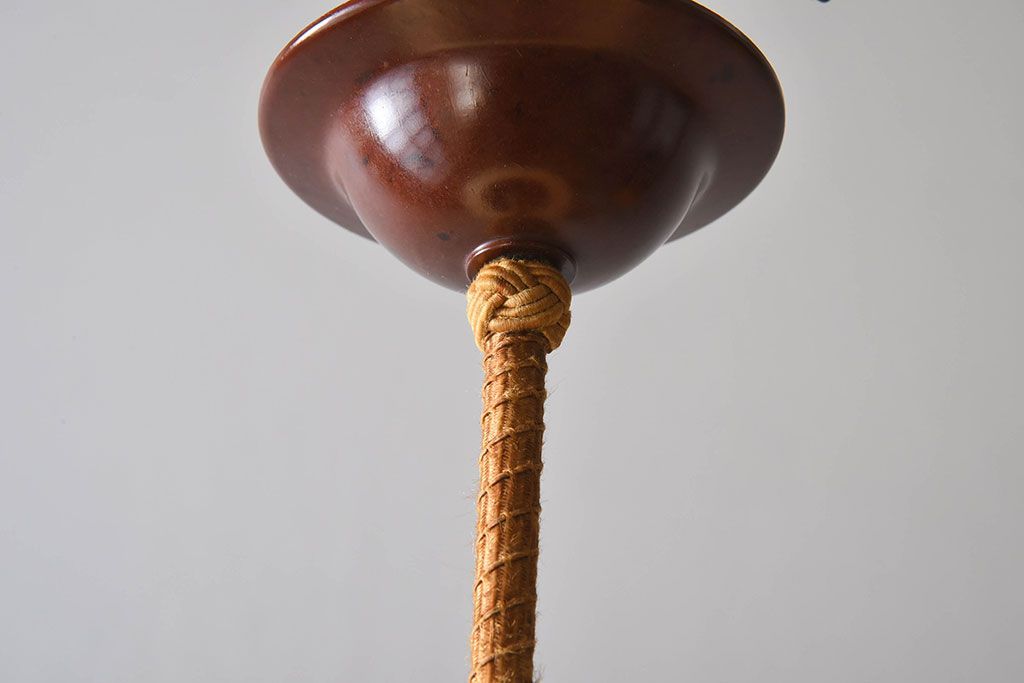 オランダビンテージ　タッセル付き!レトロでかわいいペンダントライト(天井照明)