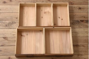 レトロ家具　昭和レトロ　ダイヤガラス!アンティーク収納棚(本箱)