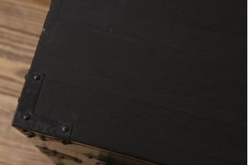 アンティーク家具　古民具・骨董　古い木製のアンティーク時代箪笥ローボード(引き出し)