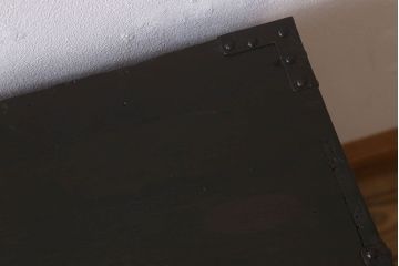 アンティーク家具　古民具・骨董　古い木製のアンティーク時代箪笥ローボード(引き出し)