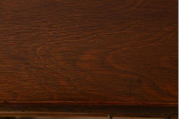 アンティーク家具　おしゃれなアンティーク片袖机(デスク)