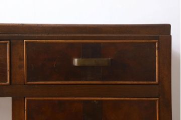 アンティーク家具　おしゃれなアンティーク片袖机(デスク)