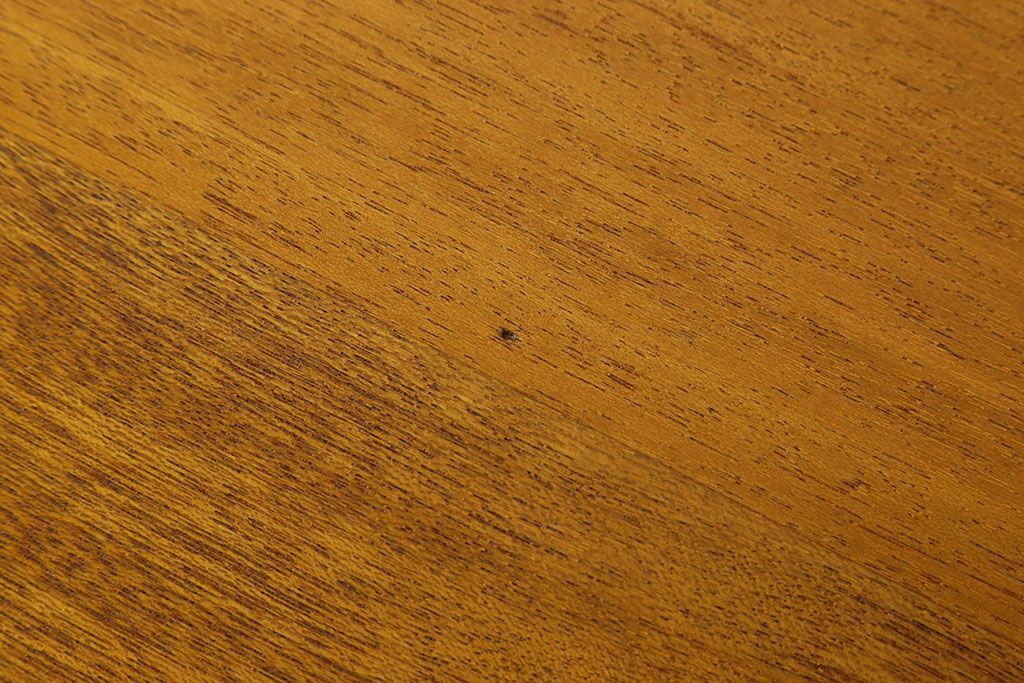 レトロ家具　昭和レトロ　引き出し2杯付き!古い平机(テーブル)