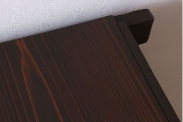 アンティーク家具　古民具・骨董　脚付き!モダンな四尺水屋箪笥サイドボード