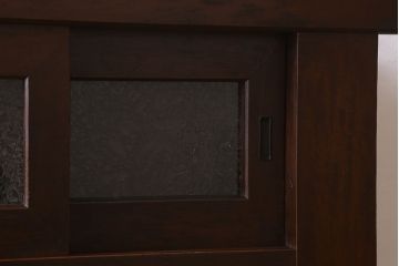 アンティーク家具　古民具・骨董　脚付き!モダンな四尺水屋箪笥サイドボード