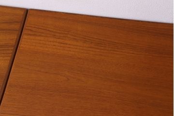 北欧家具　ビンテージ　シンプルなダイニングテーブル(エクステンションテーブル)
