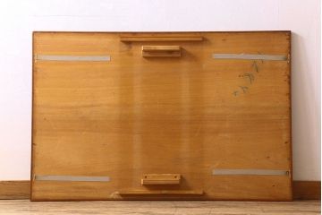 北欧家具　ビンテージ　シンプルなダイニングテーブル(エクステンションテーブル)