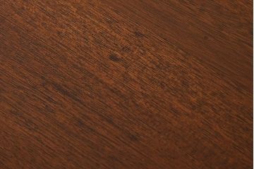 レトロ家具　ラワン材製　シンプル　昭和レトロな古い木の片袖机(2)