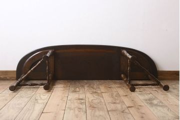 アンティーク家具　オーク材　イギリスアンティーク　おしゃれなコンソールテーブル