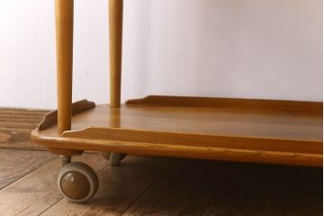 ヴィンテージ家具　ERCOL(アーコール)　イギリスビンテージ　トロリーキャスターワゴン
