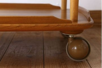 ヴィンテージ家具　ERCOL(アーコール)　イギリスビンテージ　トロリーキャスターワゴン