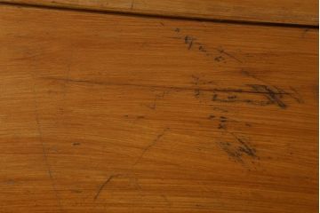 ヴィンテージ家具　イギリスビンテージ　シンプルなスクールデスク(作業台)
