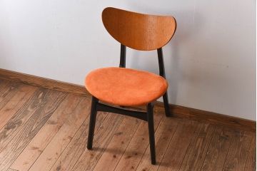 ヴィンテージ家具　G-PLAN　北欧ビンテージ　BB(Black&Brass)シリーズ　バタフライチェア(ダイニングチェア)(1)