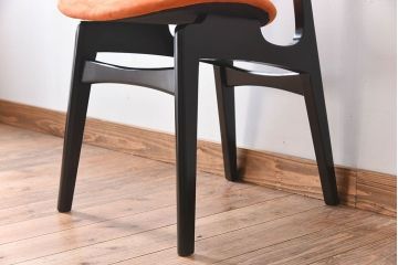 ヴィンテージ家具　G-PLAN　北欧ビンテージ　BB(Black&Brass)シリーズ　バタフライチェア(ダイニングチェア)(1)