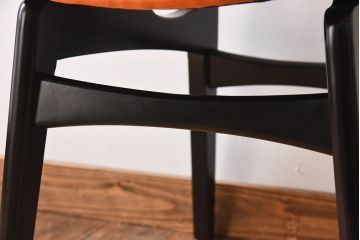 ヴィンテージ家具　G-PLAN　北欧ビンテージ　BB(Black&Brass)シリーズ　バタフライチェア(ダイニングチェア)(1)