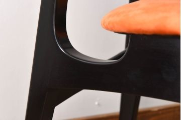 ヴィンテージ家具　G-PLAN　北欧ビンテージ　BB(Black&Brass)シリーズ　バタフライチェア(ダイニングチェア)(1)