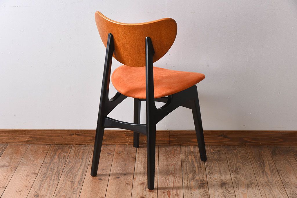 ヴィンテージ家具　G-PLAN　北欧ビンテージ　BB(Black&Brass)シリーズ　バタフライチェア(ダイニングチェア)(1)