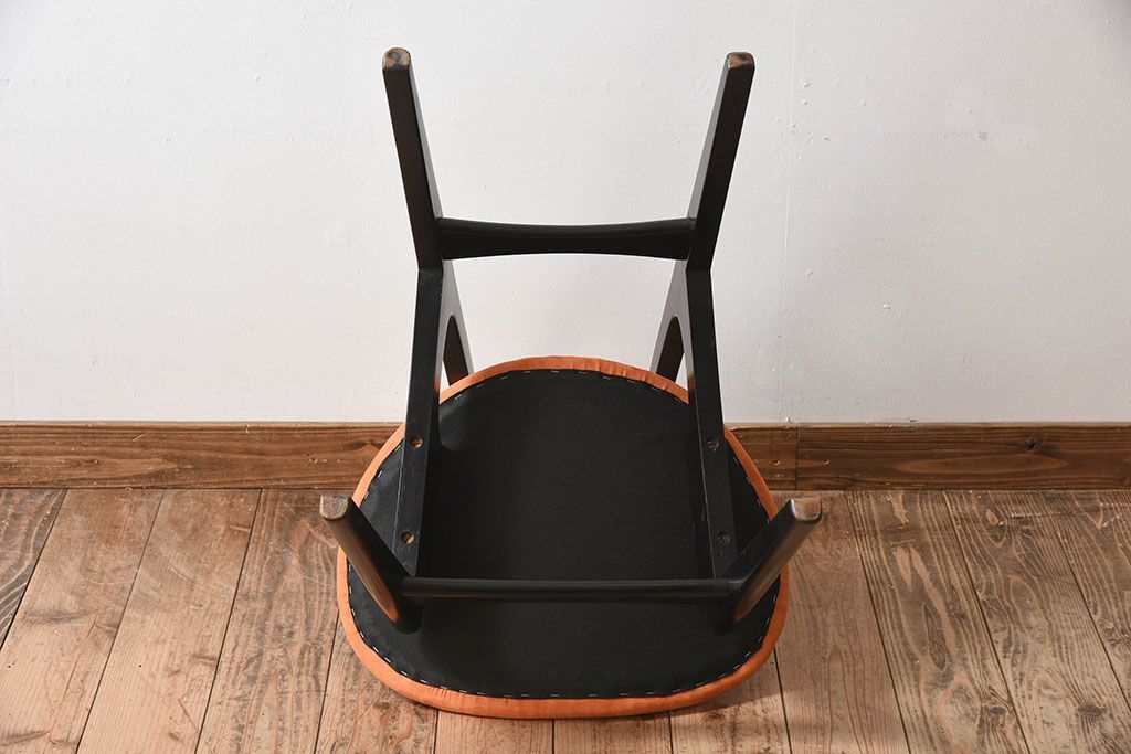 ヴィンテージ家具　G-PLAN　北欧ビンテージ　BB(Black&Brass)シリーズ　バタフライチェア(ダイニングチェア)(1)