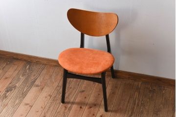 ヴィンテージ家具　G-PLAN　北欧ビンテージ　BB(Black&Brass)シリーズ　バタフライチェア(ダイニングチェア)(2)