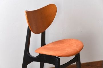 ヴィンテージ家具　G-PLAN　北欧ビンテージ　BB(Black&Brass)シリーズ　バタフライチェア(ダイニングチェア)(2)