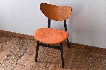 ヴィンテージ家具　G-PLAN　北欧ビンテージ　BB(Black&Brass)シリーズ　バタフライチェア(ダイニングチェア)(3)