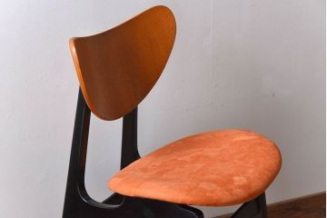 ヴィンテージ家具　G-PLAN　北欧ビンテージ　BB(Black&Brass)シリーズ　バタフライチェア(ダイニングチェア)(3)
