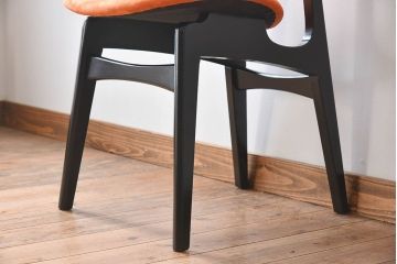 ヴィンテージ家具　G-PLAN　北欧ビンテージ　BB(Black&Brass)シリーズ　バタフライチェア(ダイニングチェア)(3)