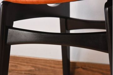 ヴィンテージ家具　G-PLAN　北欧ビンテージ　BB(Black&Brass)シリーズ　バタフライチェア(ダイニングチェア)(3)