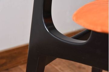 ヴィンテージ家具　G-PLAN　北欧ビンテージ　BB(Black&Brass)シリーズ　バタフライチェア(ダイニングチェア)(3)